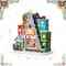 Glitzhome® 10.75" Lighted CHRISTMAS TOY MARKET Resin Village with Movement and Music